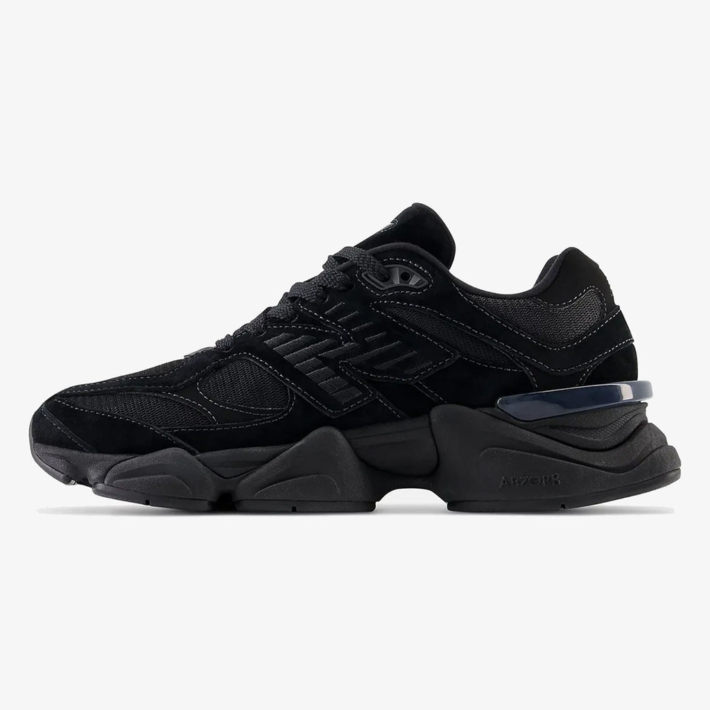 New Balance 9060 Triple Black Suede
