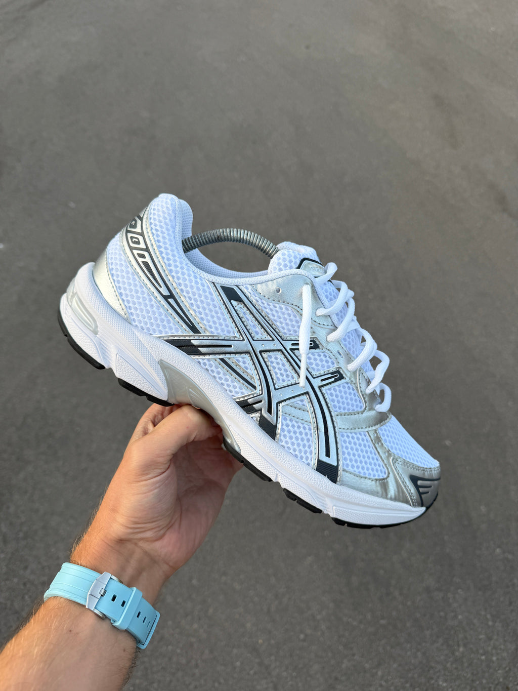 ASICS Gel-1130 White Pure Silver