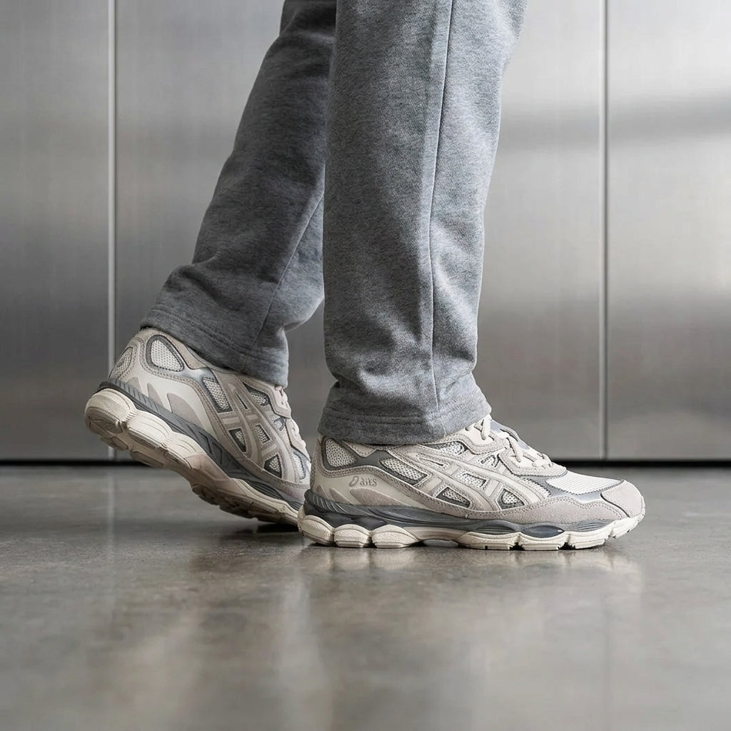 ASICS GEL-NYC Cream Oyster Grey