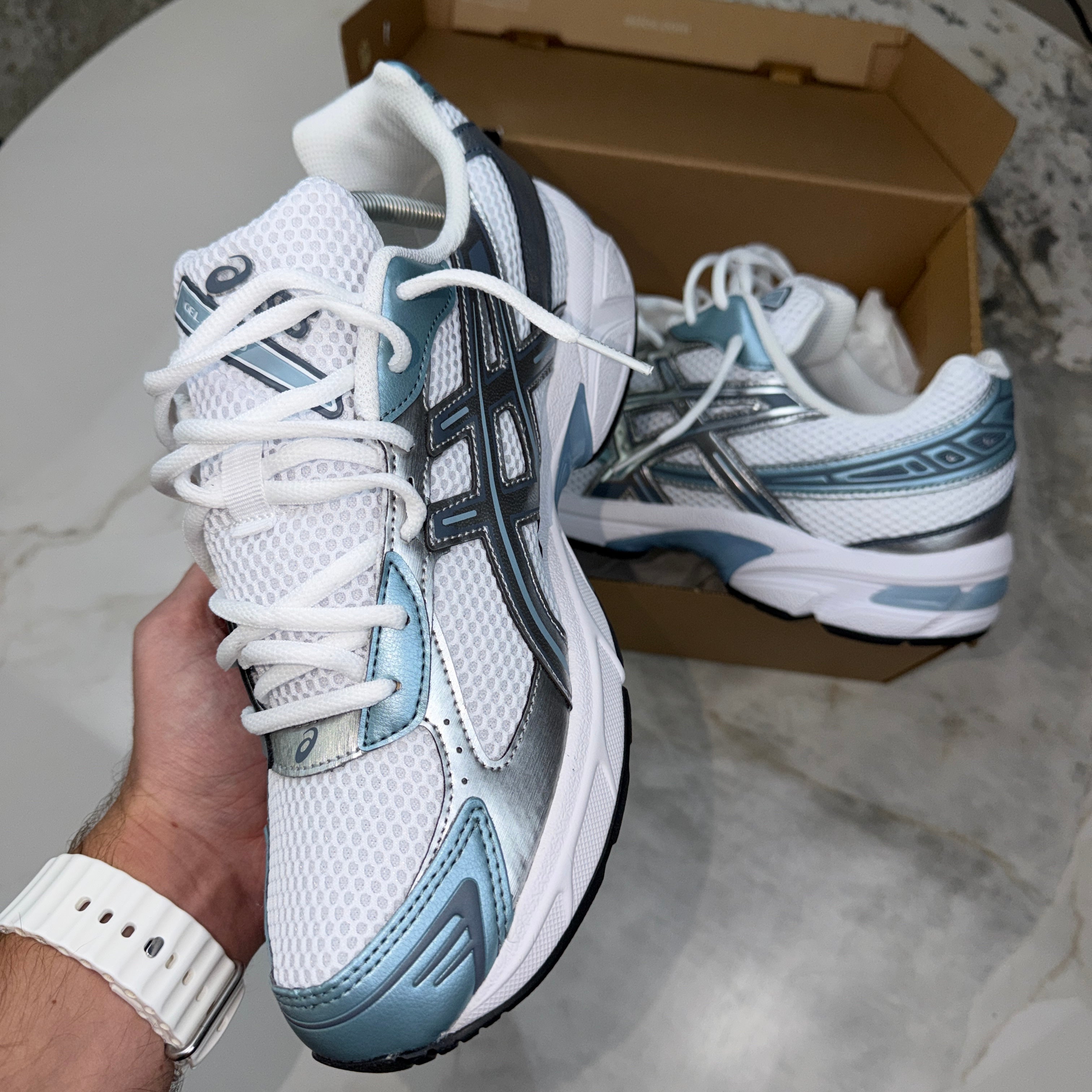 ASICS Gel-1130 White Shark Skin