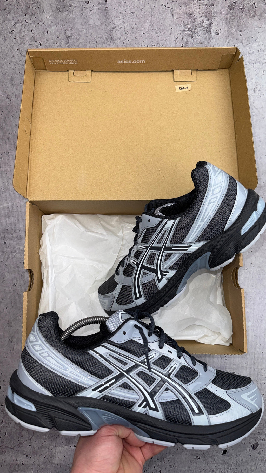 ASICS Gel-1130 Graphite Grey Gravel