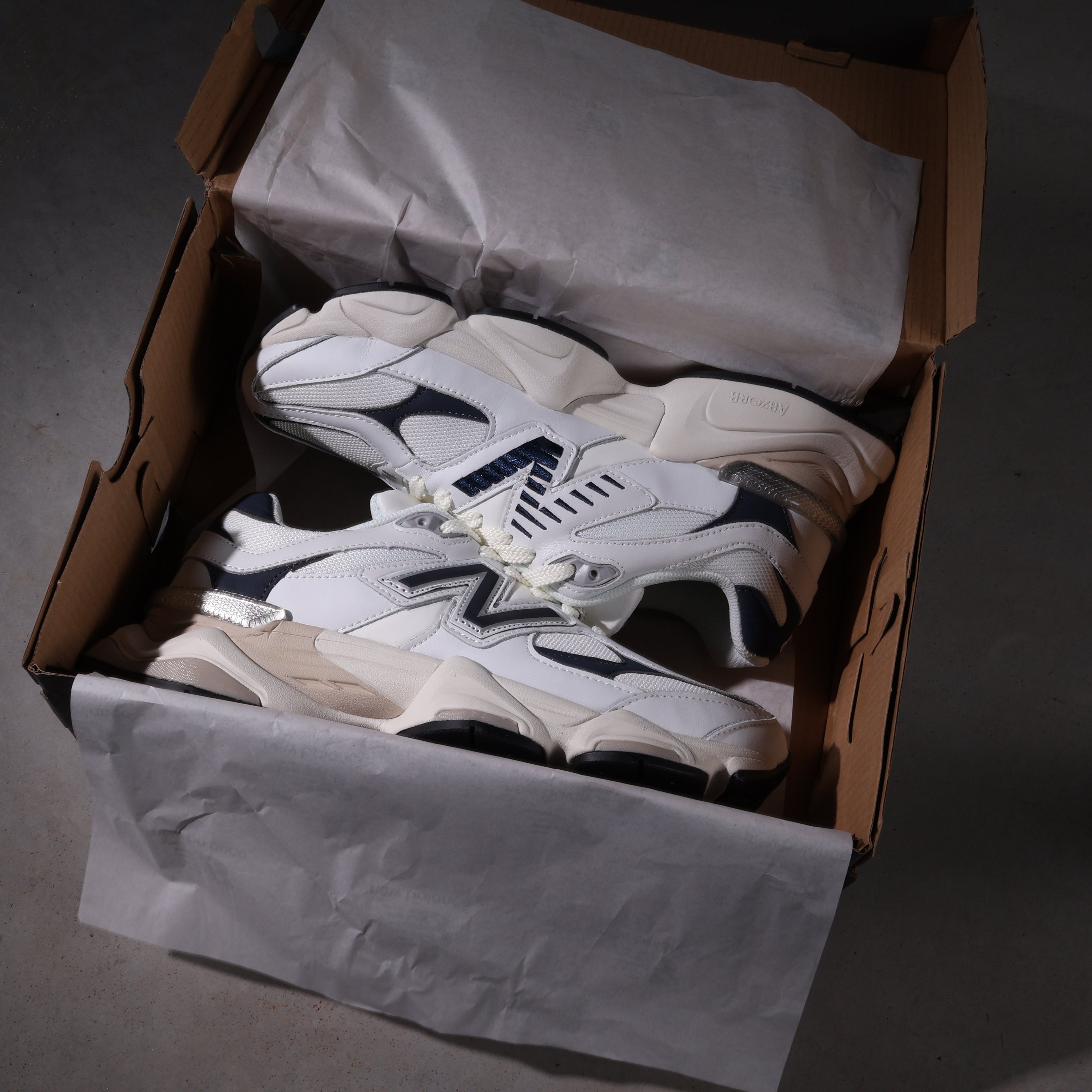 New Balance 9060 White Navy