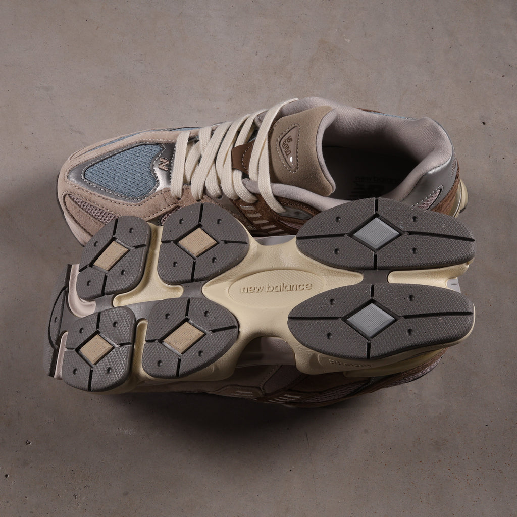 New Balance 9060 Sea Salt Blue Mushroom