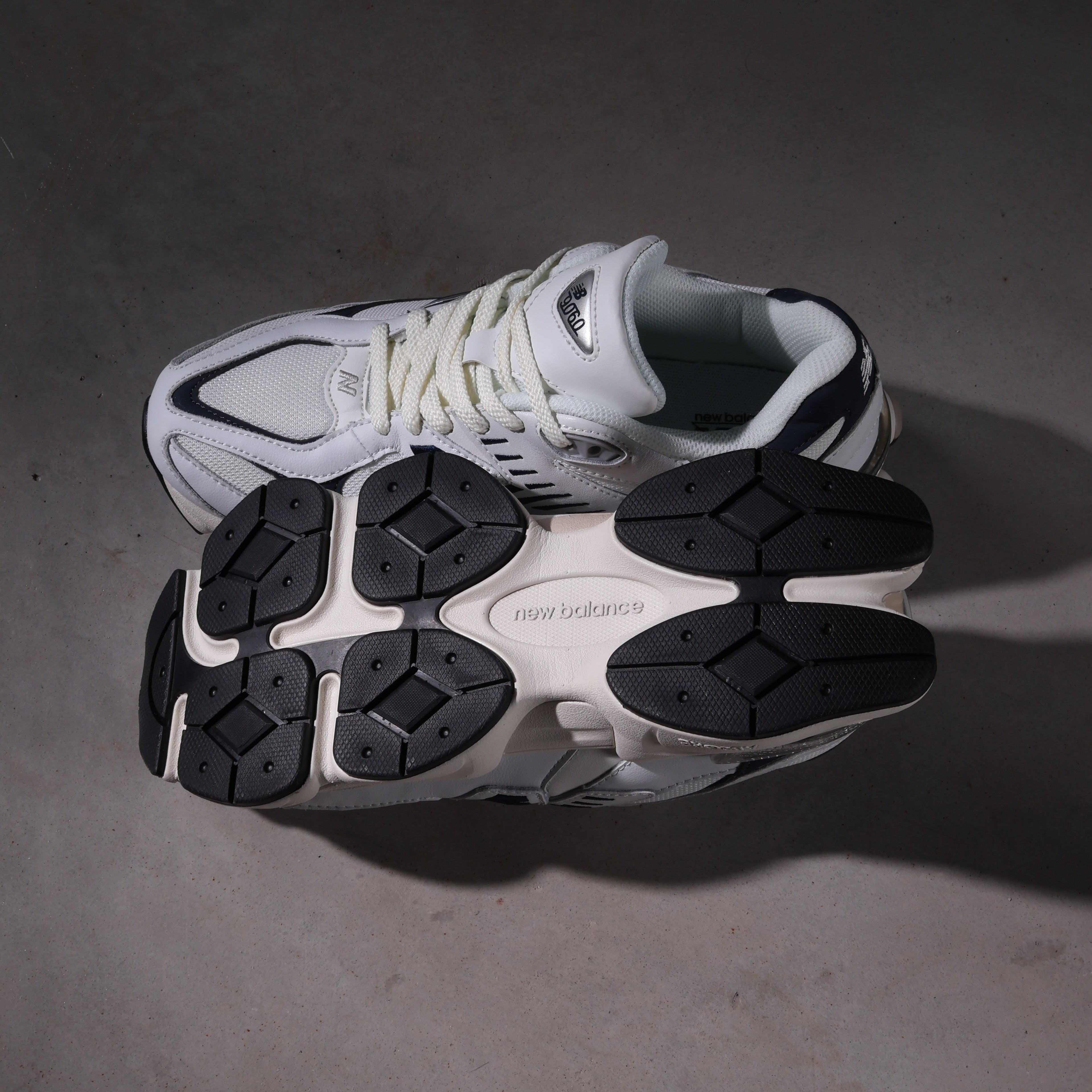 New Balance 9060 White Navy