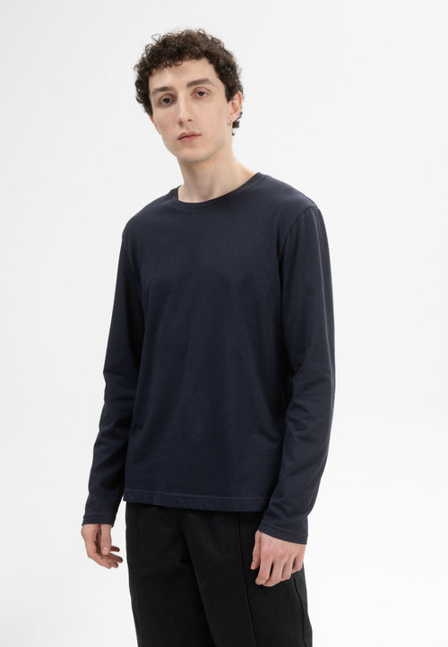 Basic Langarmshirt Style JERIN