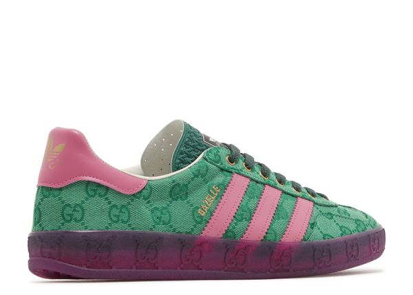Adidas Gazelle x Gucci "Green Pink Strata"