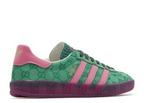 Adidas Gazelle x Gucci "Green Pink Strata"