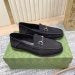 Gucci Suede Horsebit Driver