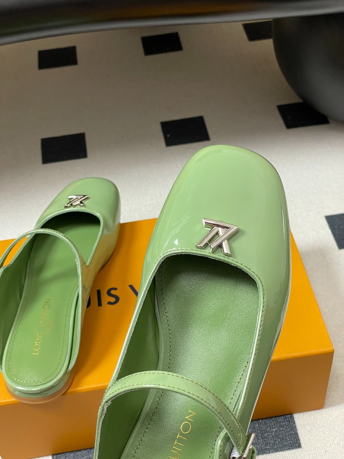 Louis Vuitton Swing Flat Mary Jane Mule