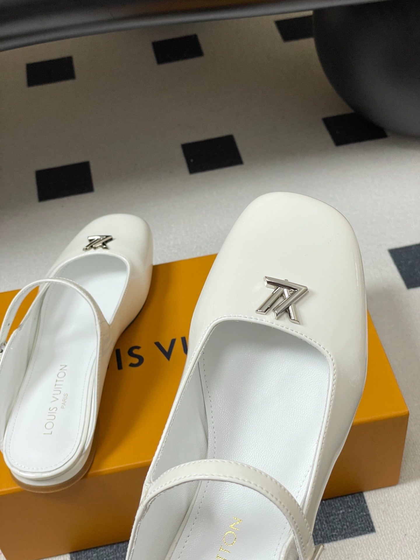 Louis Vuitton Swing Flat Mary Jane Mule