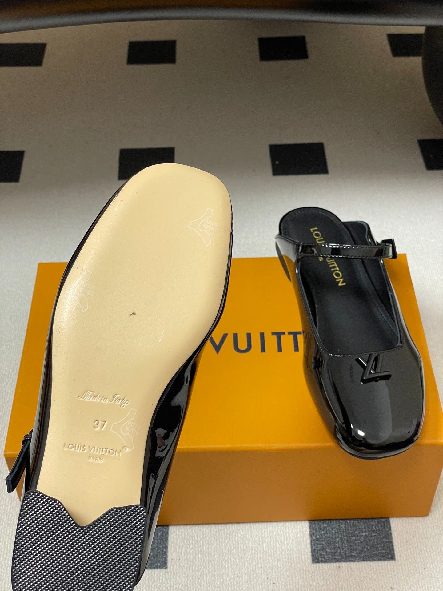 Louis Vuitton Swing Flat Mary Jane Mule