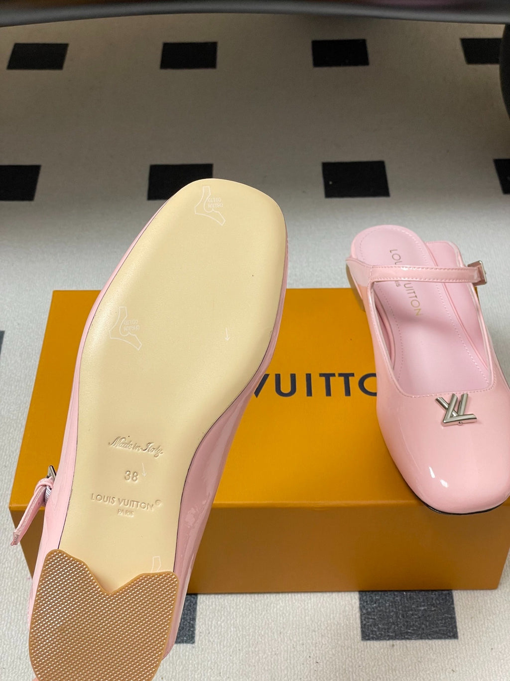 Louis Vuitton Swing Flat Mary Jane Mule