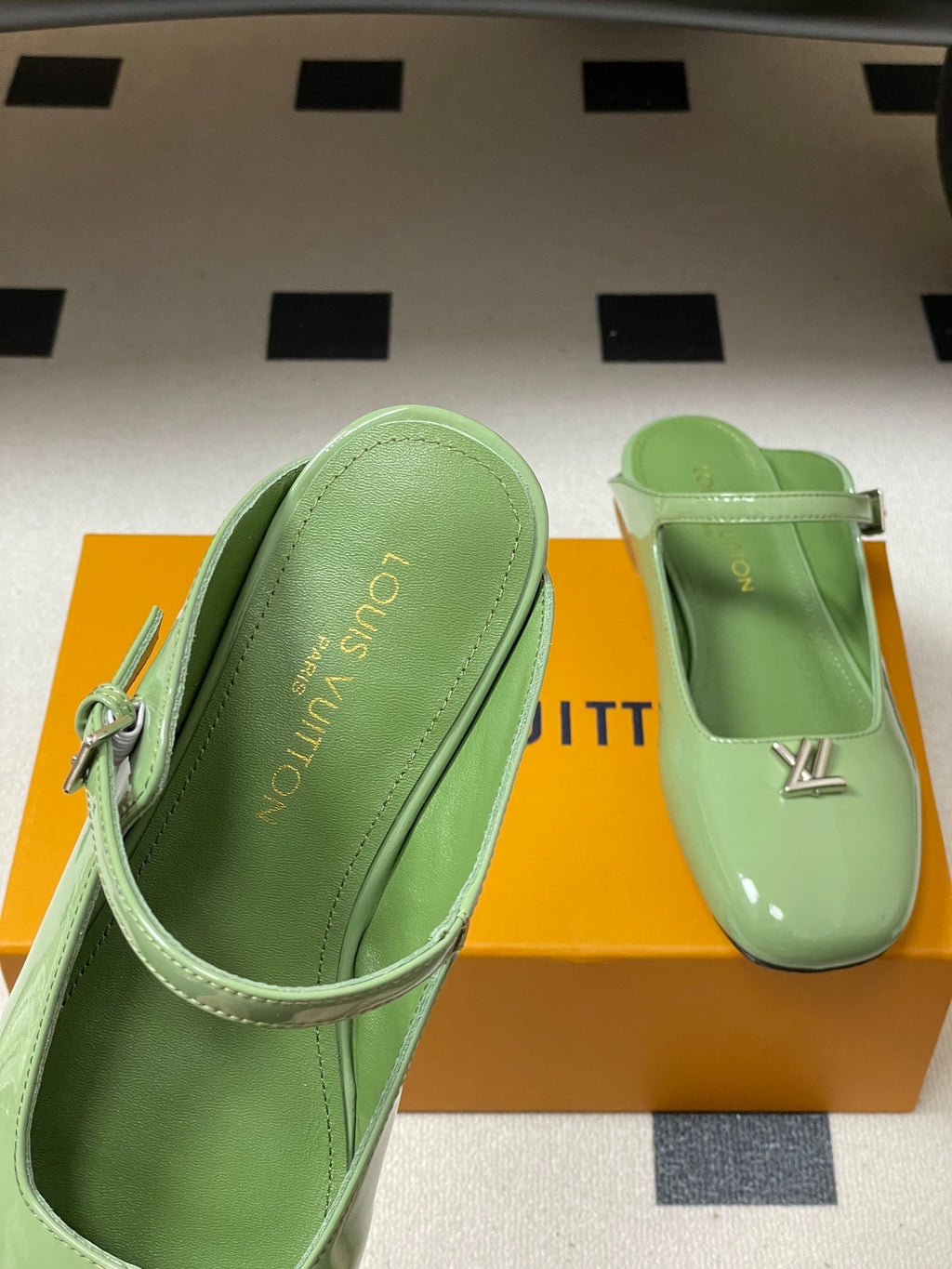 Louis Vuitton Swing Flat Mary Jane Mule