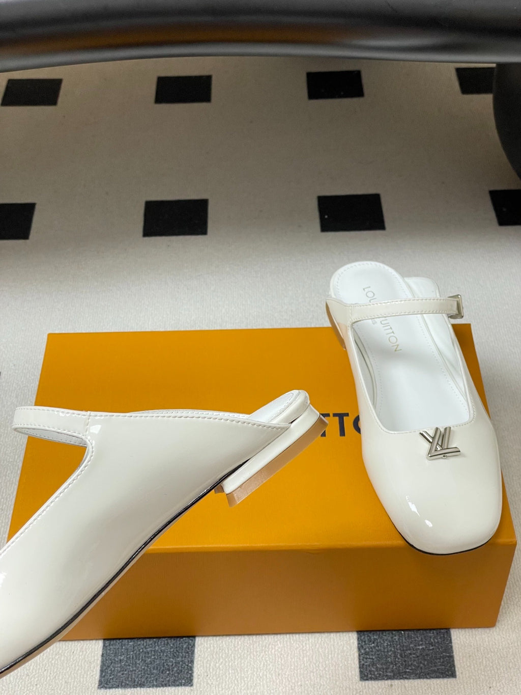 Louis Vuitton Swing Flat Mary Jane Mule