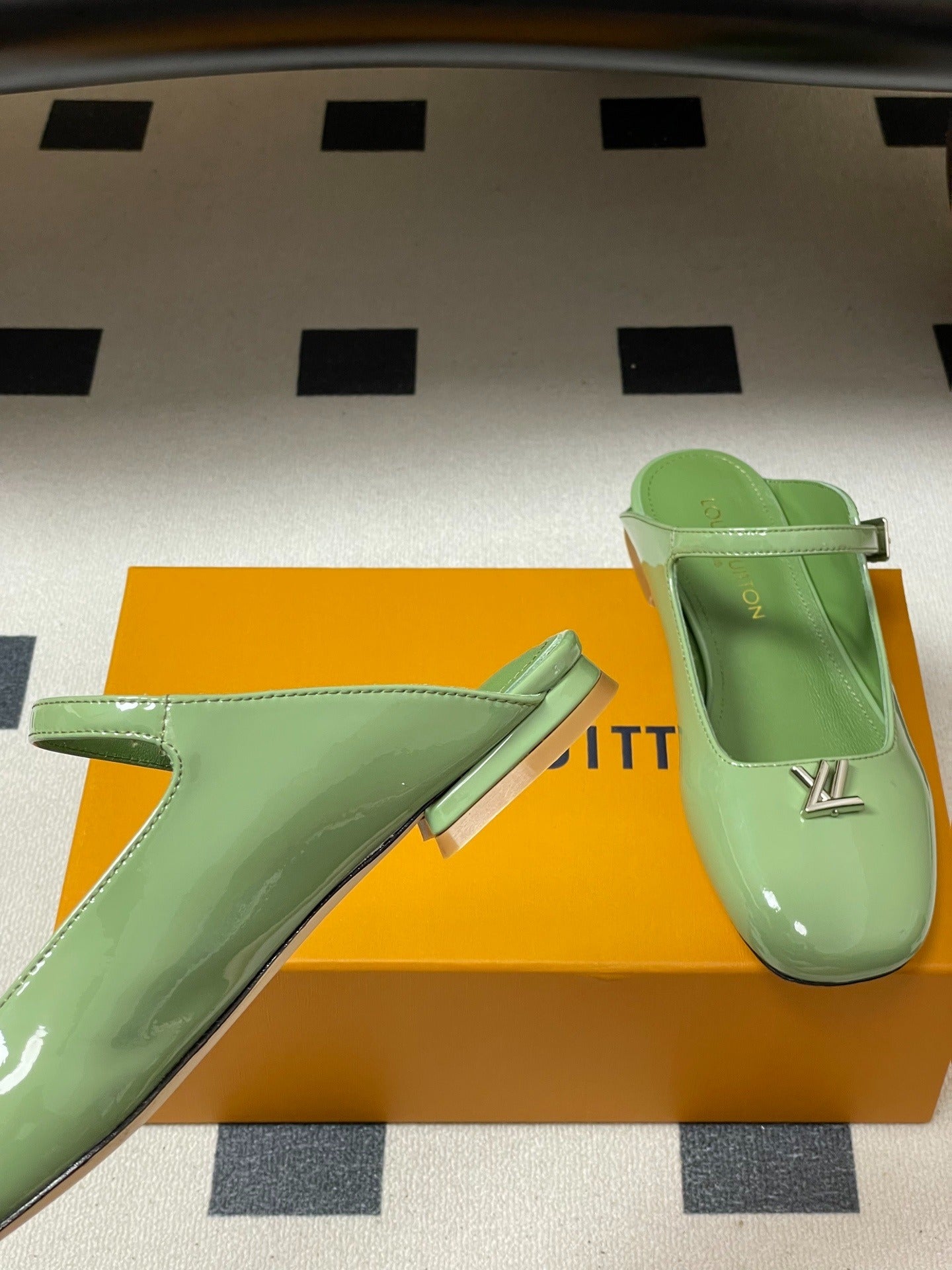 Louis Vuitton Swing Flat Mary Jane Mule