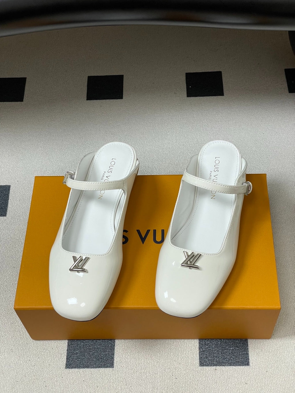 Louis Vuitton Swing Flat Mary Jane Mule