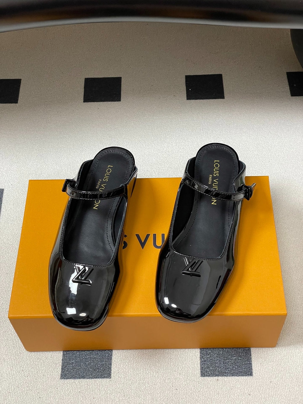 Louis Vuitton Swing Flat Mary Jane Mule