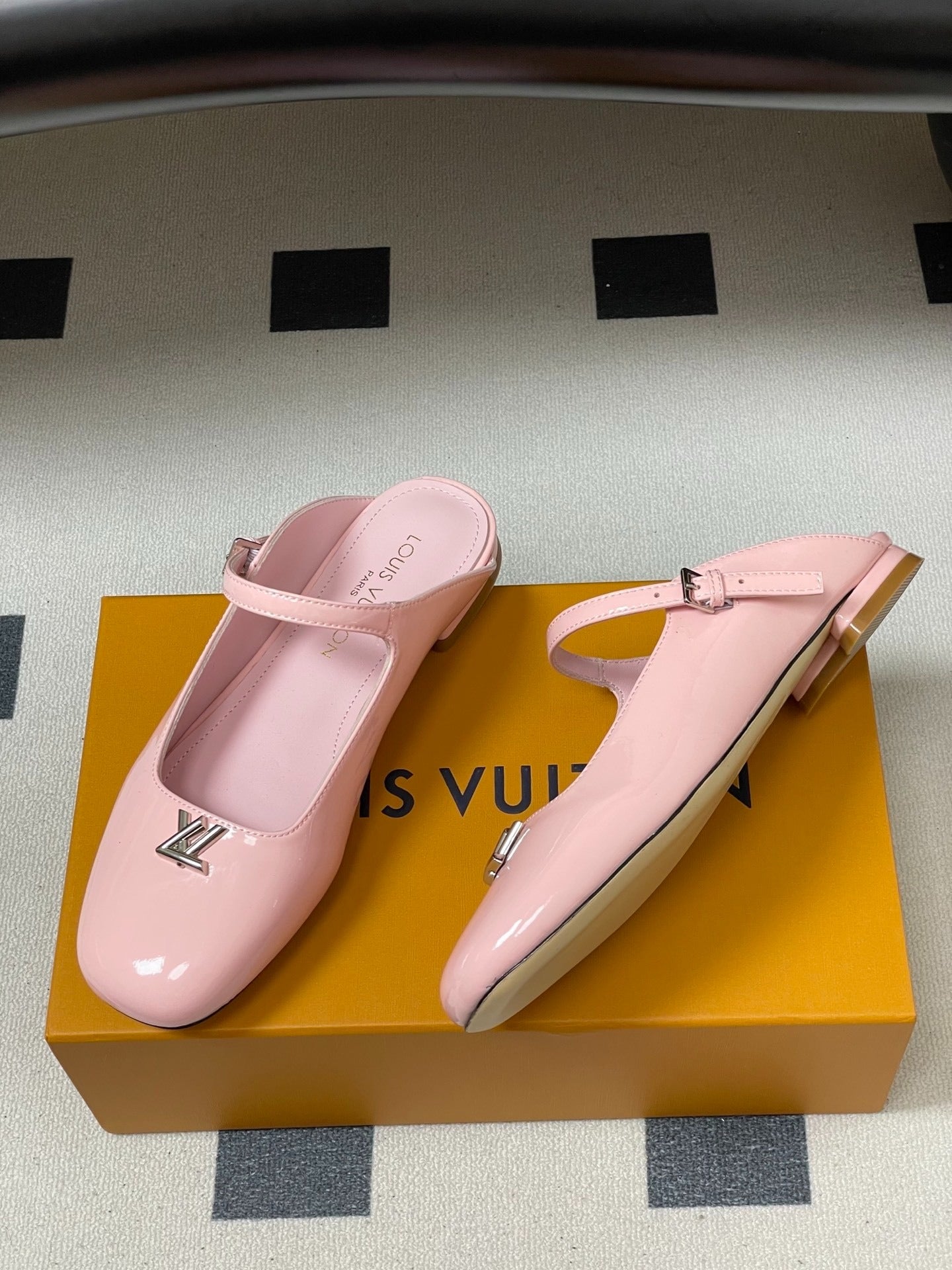 Louis Vuitton Swing Flat Mary Jane Mule