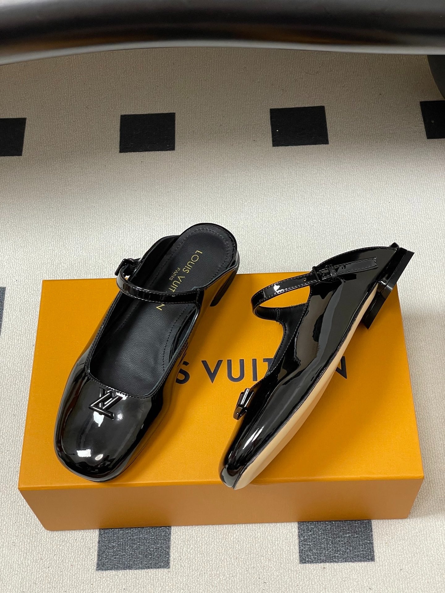 Louis Vuitton Swing Flat Mary Jane Mule