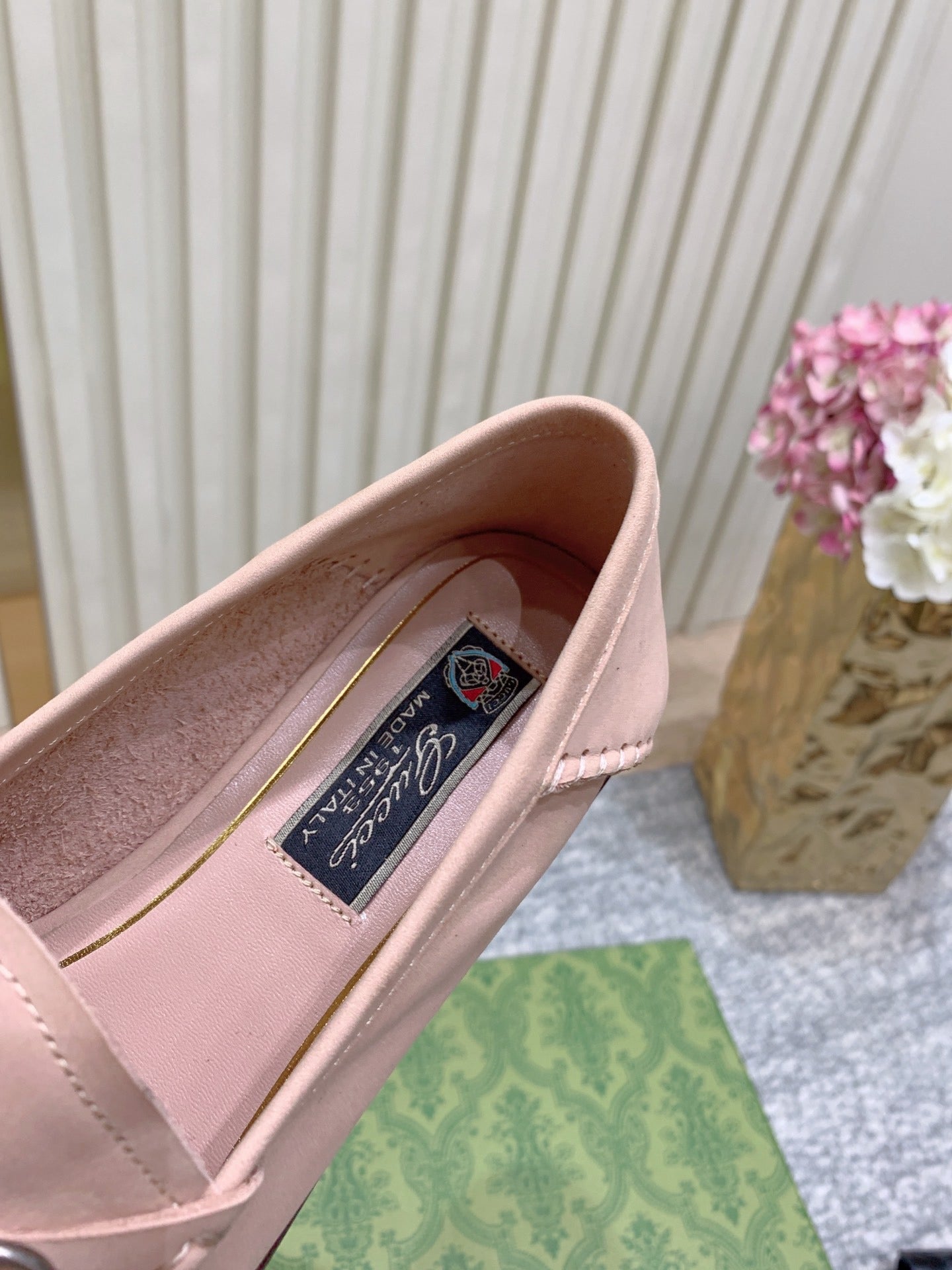 Gucci Suede Horsebit Driver