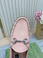Gucci Suede Horsebit Driver