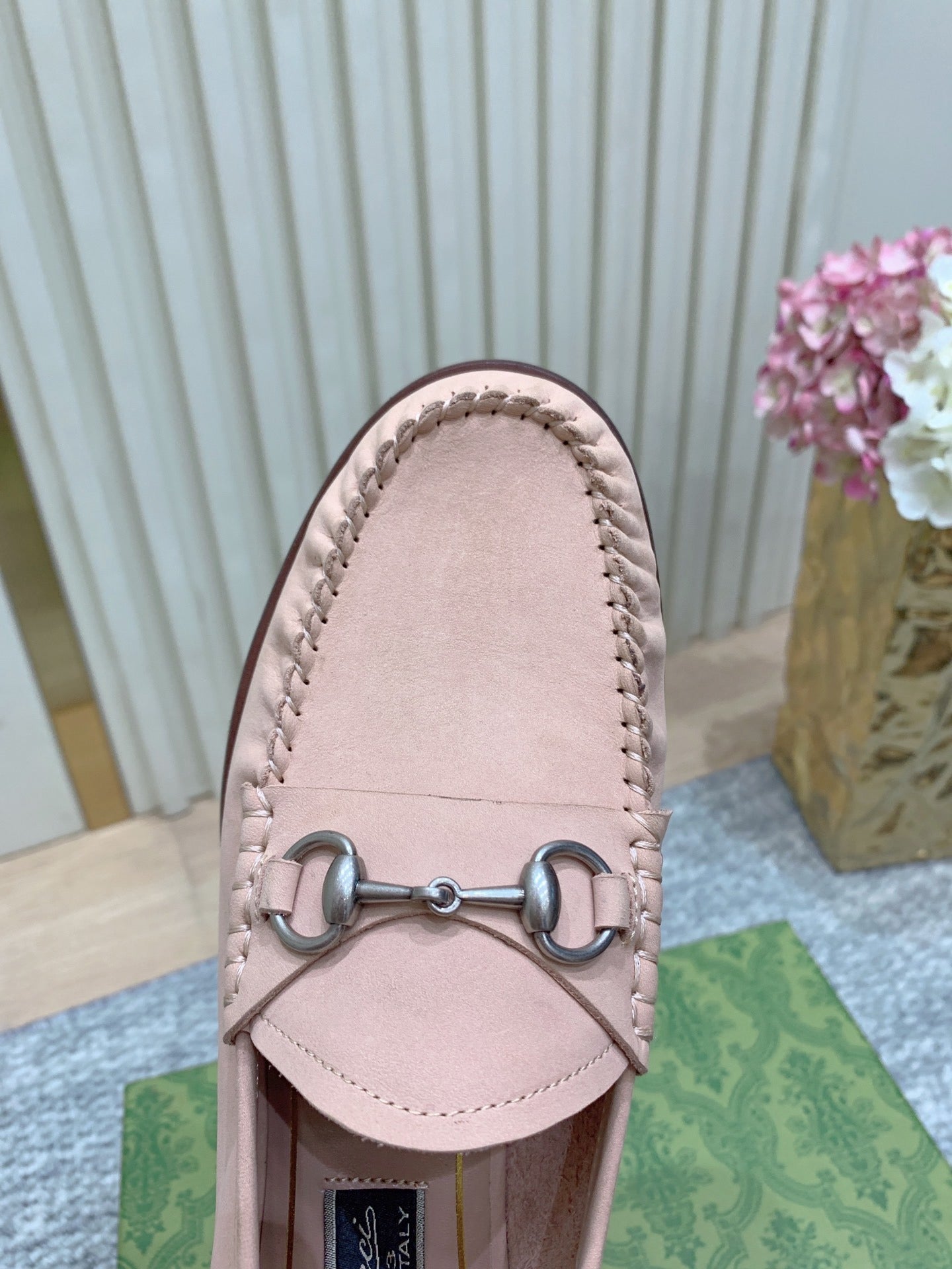 Gucci Suede Horsebit Driver