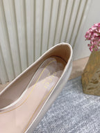 Gucci Horsebit Patent Leather Ballerina Flat