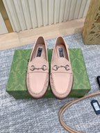 Gucci Suede Horsebit Driver