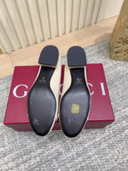 Gucci Horsebit Patent Leather Ballerina Flat