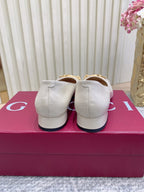 Gucci Horsebit Patent Leather Ballerina Flat